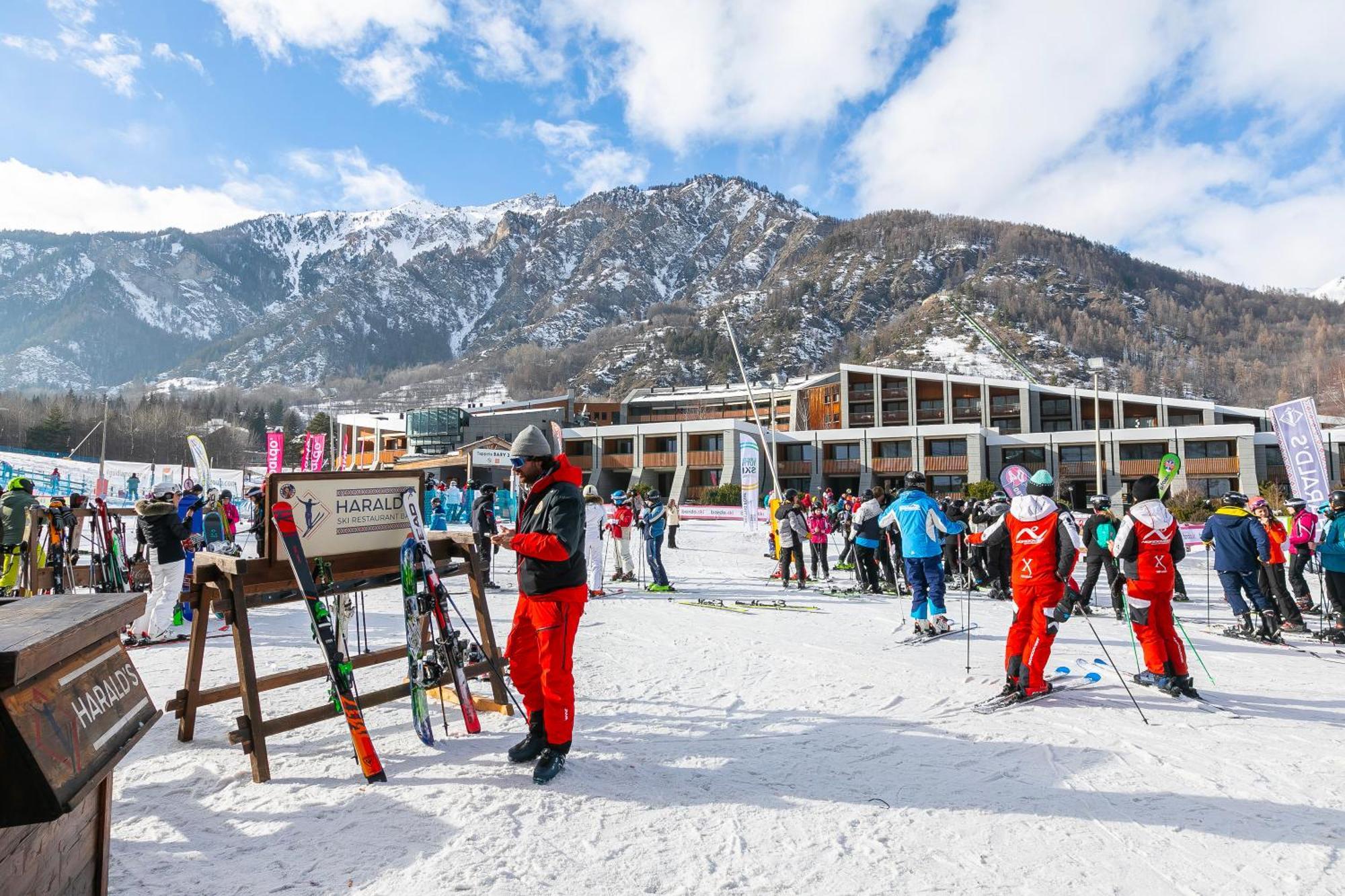 La Marmotta Campo Smith On The Ski Slopes - Happy Rentals Bardonecchia Luaran gambar